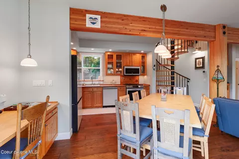 Dining - 6298 S Panorama View Dr, Harrison, ID 83833 photo 3 of 5