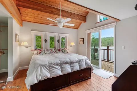 Bedroom - 6298 S Panorama View Dr, Harrison, ID 83833 photo 5 of 10