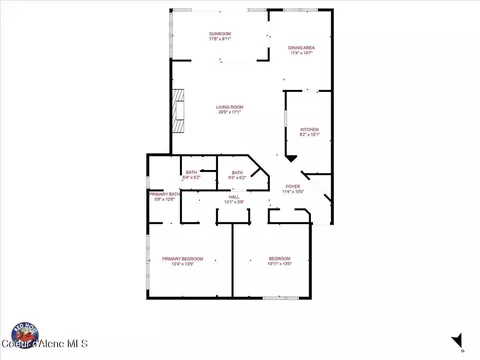 Floorplan - 204 E 1st Ave # E-18, Post Falls, ID 83854 photo 1 of 1