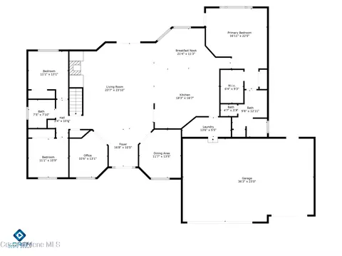 Floorplan - 622 N Coles Loop, Post Falls, ID 83854 photo 1 of 3