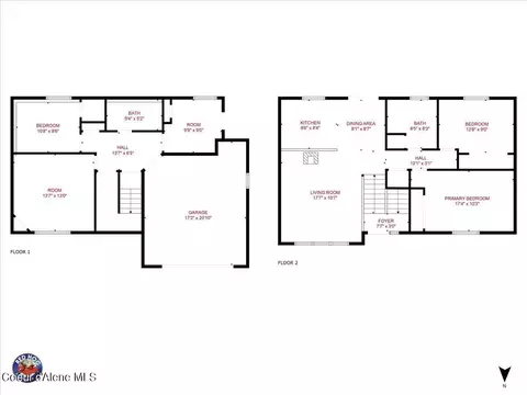 Floorplan - 1256 E White Cloud Rd, Athol, ID 83801 photo 1 of 1