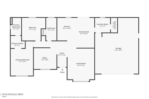 Floorplan - 17833 W Julia Dr, Hauser, ID 83854 photo 1 of 1