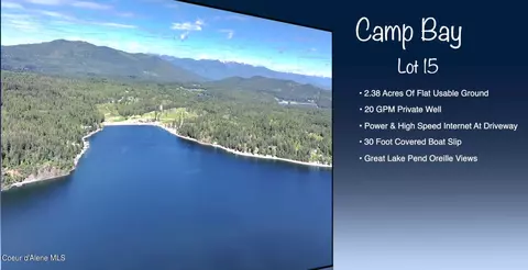 lot15 Camp Bay Rd, Sagle, ID 83860