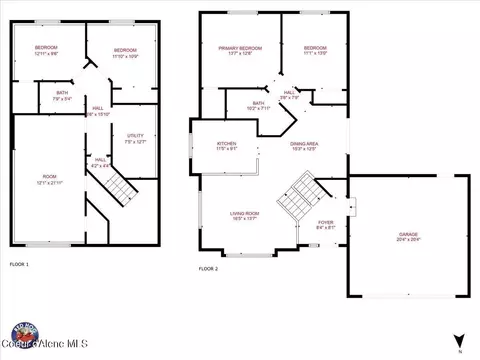 Floorplan - 380 E Sand Wedge Dr, Post Falls, ID 83854 photo 1 of 1