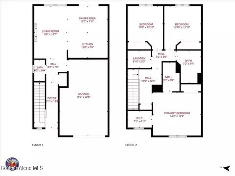Floorplan - 113 E Lobo Loop, Hayden, ID 83835 photo 1 of 1
