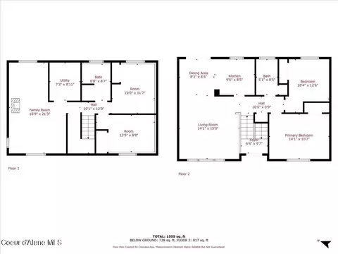 Floorplan - 271 E Park Dr, Kellogg, ID 83837 photo 1 of 1