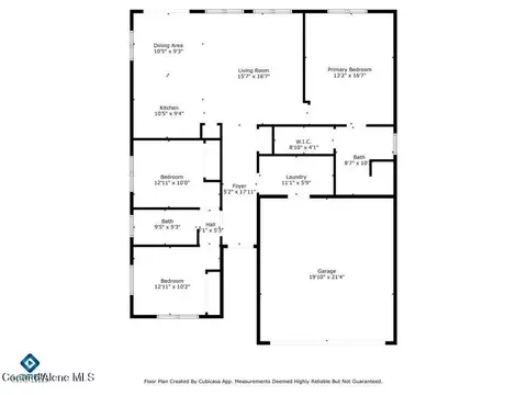Floorplan - 4044 N Shelburne Loop, Post Falls, ID 83854 photo 1 of 1