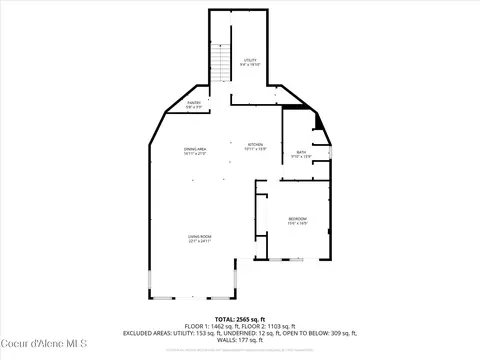 Floorplan - 347 Homestead Loop, Sandpoint, ID 83864 photo 1 of 3