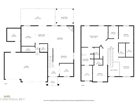 Floorplan - 873 E Allenby Ct, Post Falls, ID 83854 photo 1 of 3