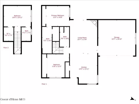 Floorplan - 1360 Mordyl Loop, Post Falls, ID 83854 photo 1 of 1