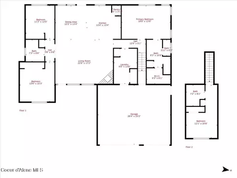 Floorplan - 21041 N Eclipse Rd, Rathdrum, ID 83858 photo 1 of 1
