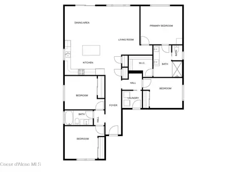 Floorplan - 195 Bumpy Way, Blanchard, ID 83804 photo 2 of 2
