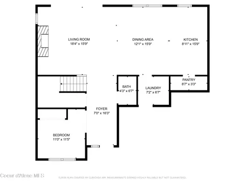 Floorplan - 3036 N Backweight Loop, Post Falls, ID 83854 photo 1 of 2