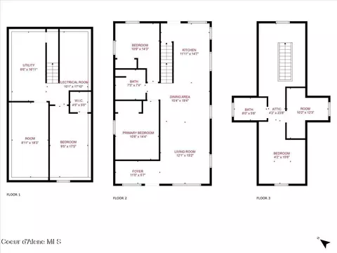 Floorplan - 404 W Mullan Ave, Kellogg, ID 83837 photo 1 of 1