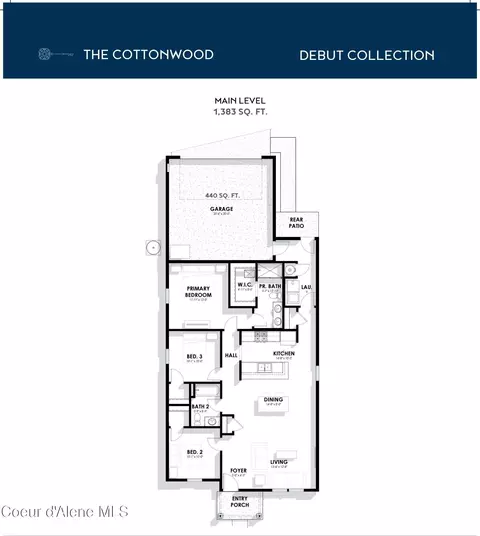 Floorplan - 5133 E Norma Ave, Post Falls, ID 83854 photo 1 of 1