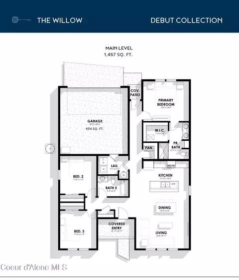 Floorplan - 5117 E Norma Ave, Post Falls, ID 83854 photo 1 of 1