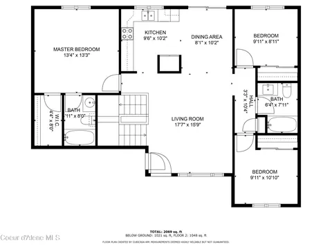 Floorplan - 370 E Tiger Ave, Post Falls, ID 83854 photo 2 of 3