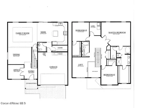 Floorplan - 1733 N Minam Loop, Post Falls, ID 83854 photo 1 of 1