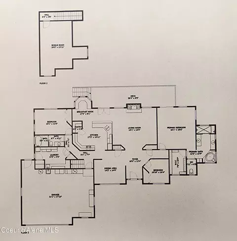 Floorplan - 604 E Kokanee Dr, Post Falls, ID 83854 photo 2 of 2