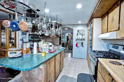 Kitchen - 1075 Burke Rd, Wallace, ID 83873 photo 3 of 3