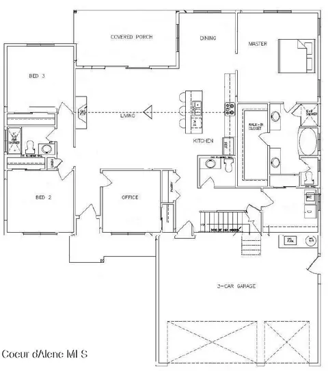 Floorplan - 7772 N Autry Ln, Athol, ID 83801 photo 1 of 1