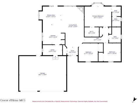 Floorplan - 1100 E Autumn Crest Loop, Post Falls, ID 83854 photo 1 of 2