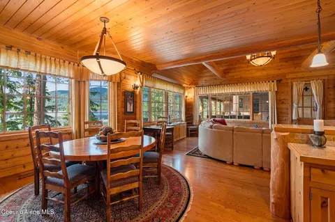 Dining - 286 E Canoe Point Rd, Coolin, ID 83821 photo 3 of 4