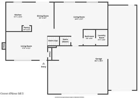 Floorplan - 8558 N Boysenberry Loop, Hayden, ID 83835 photo 1 of 3