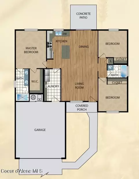 Floorplan - 910 E Valley St S, Oldtown, ID 83822 photo 1 of 1