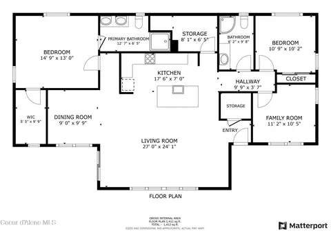 Floorplan - 55 Sunray Dr, Hope, ID 83836 photo 2 of 2