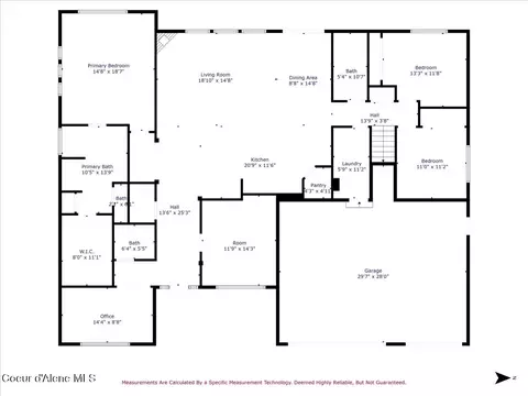 Floorplan - 1985 N Viking Loop, Post Falls, ID 83854 photo 1 of 1