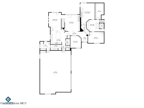 Floorplan - 1692 E Pebblestone Ct, Hayden, ID 83835 photo 1 of 5
