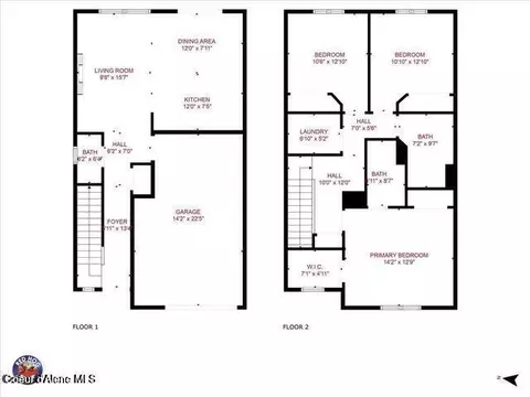 Floorplan - 236 E Lobo Loop, Hayden, ID 83835 photo 1 of 1
