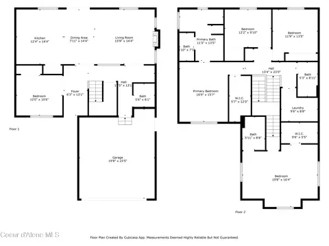 Floorplan - 4483 N Connery Loop, Post Falls, ID 83854 photo 1 of 3