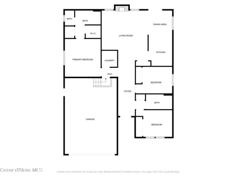 Floorplan - 1254 E Bogie Dr, Post Falls, ID 83854 photo 1 of 2