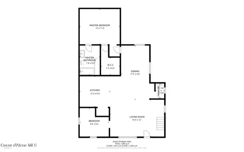 Floorplan - 3272 N Durrow Loop, Post Falls, ID 83854 photo 2 of 4