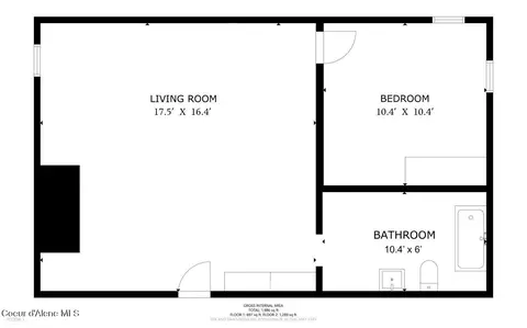 Floorplan - 3272 N Durrow Loop, Post Falls, ID 83854 photo 3 of 4