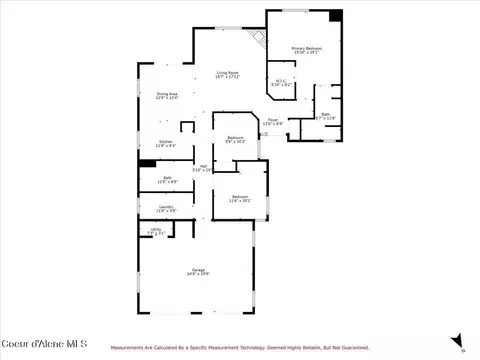 Floorplan - 224 W Frontier Trl, Post Falls, ID 83854 photo 1 of 1