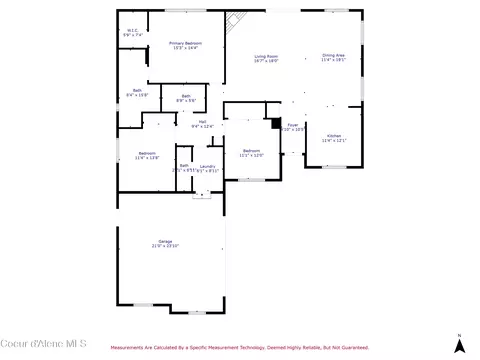 Floorplan - 3165 E Bogie Dr, Post Falls, ID 83854 photo 1 of 2
