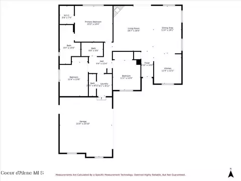 Floorplan - 3165 E Bogie Dr, Post Falls, ID 83854 photo 2 of 2