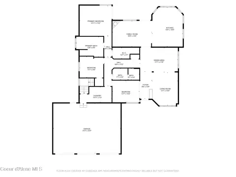 Floorplan - 5811 E Shoreline Dr, Post Falls, ID 83854 photo 1 of 4