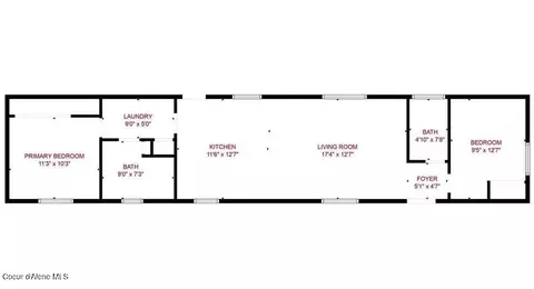 Floorplan - 3196 E 3rd Ave, Post Falls, ID 83854 photo 1 of 2