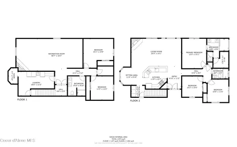 Floorplan - 7155 E Greta Ave, Post Falls, ID 83854 photo 2 of 3