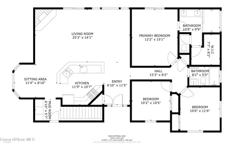 Floorplan - 7155 E Greta Ave, Post Falls, ID 83854 photo 1 of 3