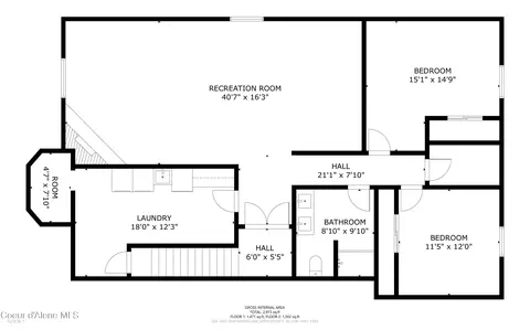Floorplan - 7155 E Greta Ave, Post Falls, ID 83854 photo 3 of 3