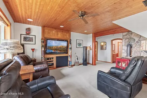 Living - 8562 S Gozzer Rd, Harrison, ID 83833 photo 3 of 4