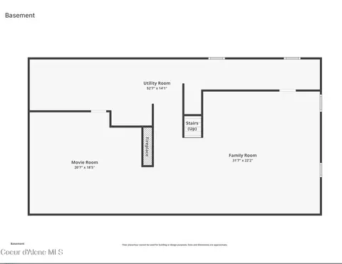 Floorplan - 305 S 1st St, Pinehurst, ID 83850 photo 3 of 6