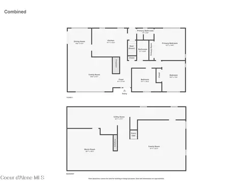 Floorplan - 305 S 1st St, Pinehurst, ID 83850 photo 4 of 6