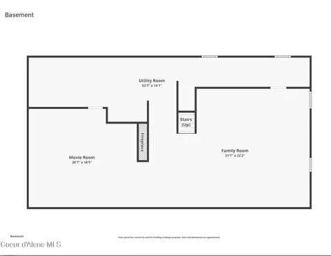 Floorplan - 305 S 1st St, Pinehurst, ID 83850 photo 6 of 6