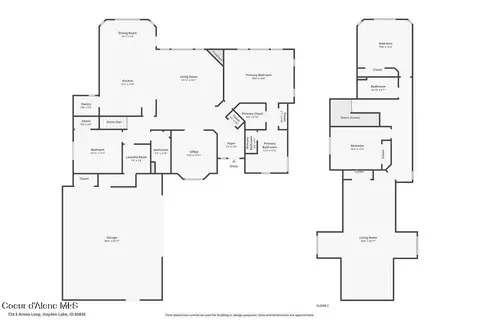 Floorplan - 724 E Arena Loop, Hayden, ID 83835 photo 1 of 2